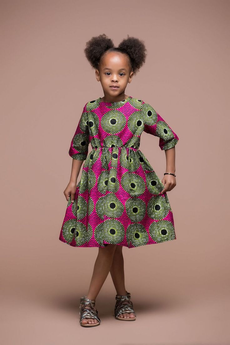 African Dress MultiColor